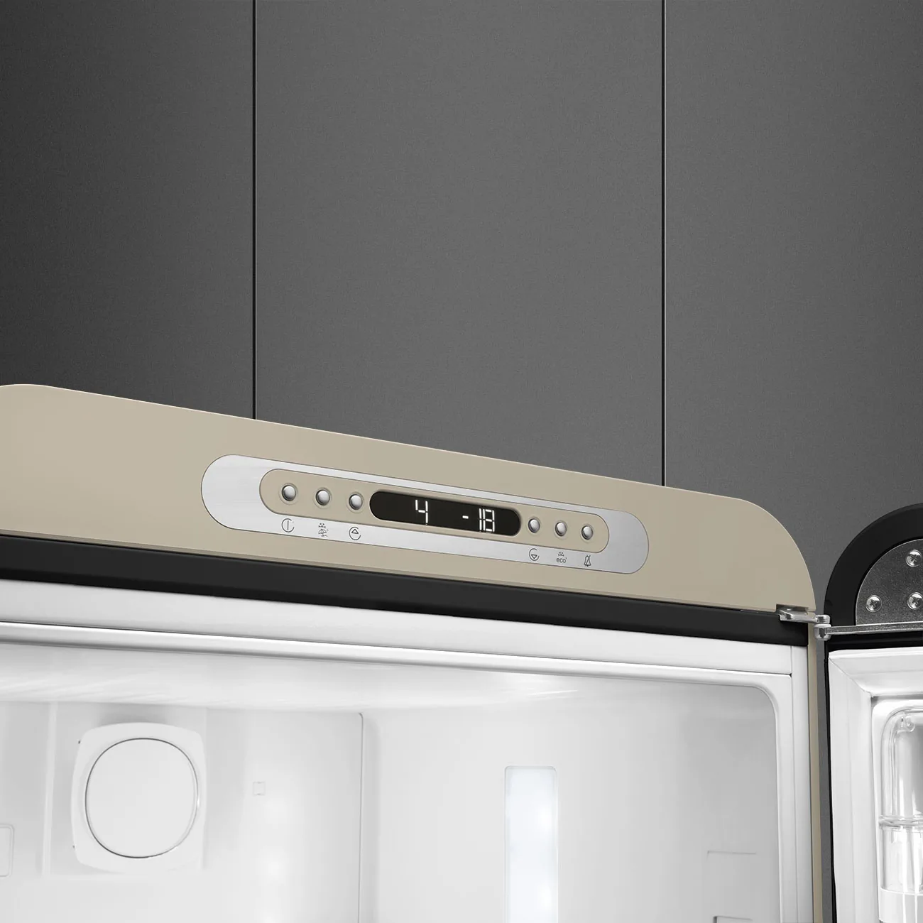 Smeg FAB32RMLM6 Stand-Kühl-Gefrierkombination Moonlight-Matt
