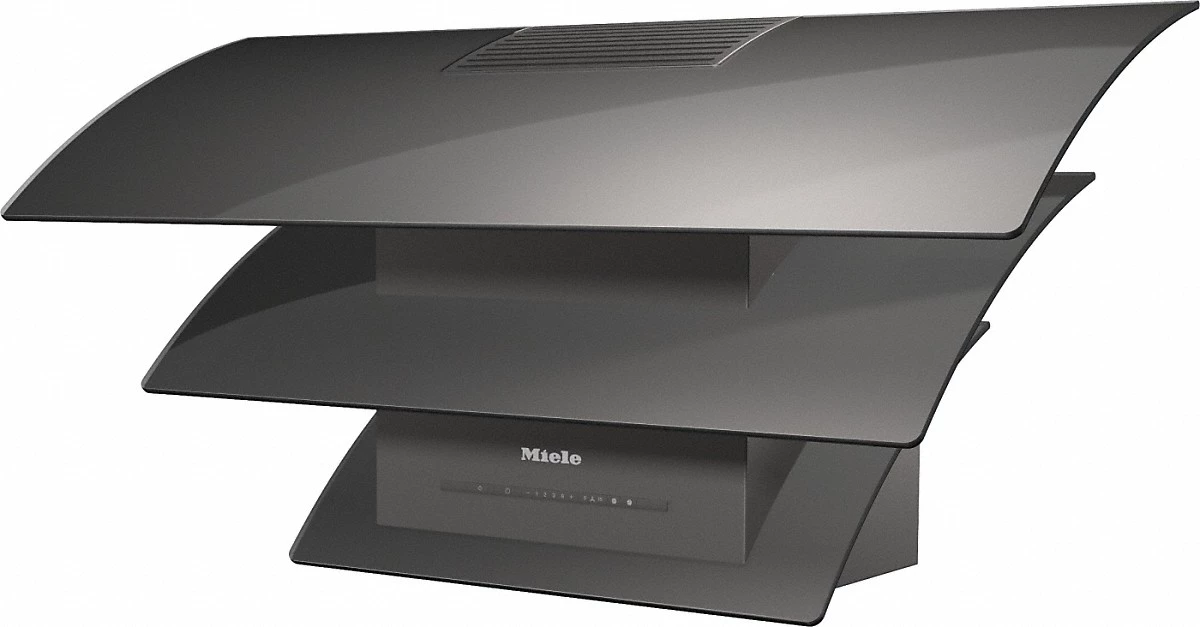 Miele DA 7198 W Wand-Dunstabzugshaube Graphitgrau