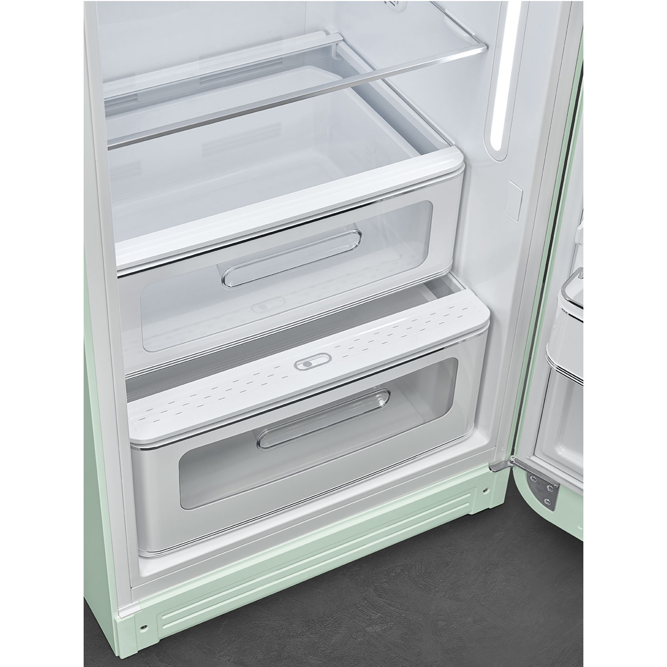 Smeg FAB28RPG5 Stand-Kühlschrank pastellgrün