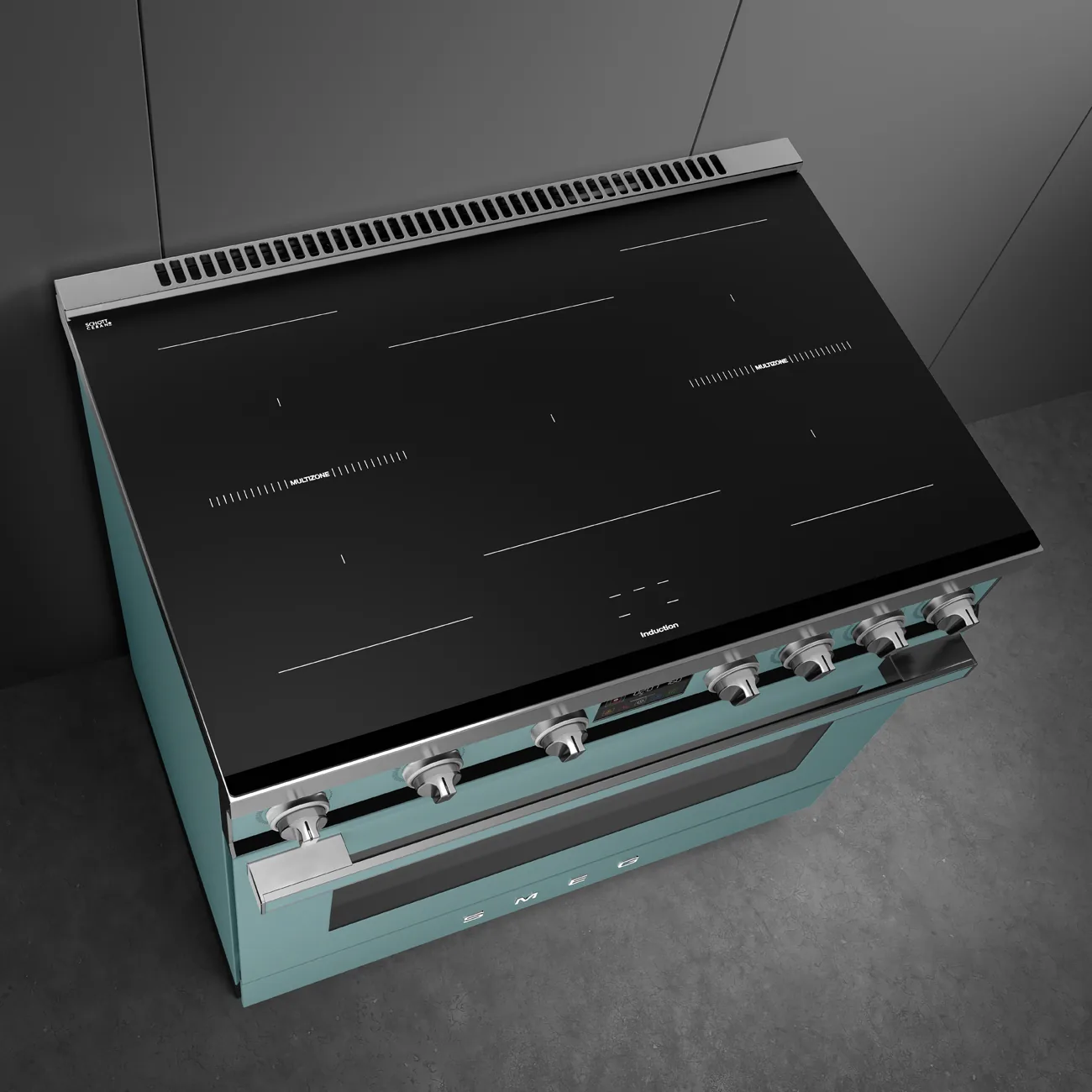 Smeg CPF90I1PEG2 Kochzentrum Emerald Green