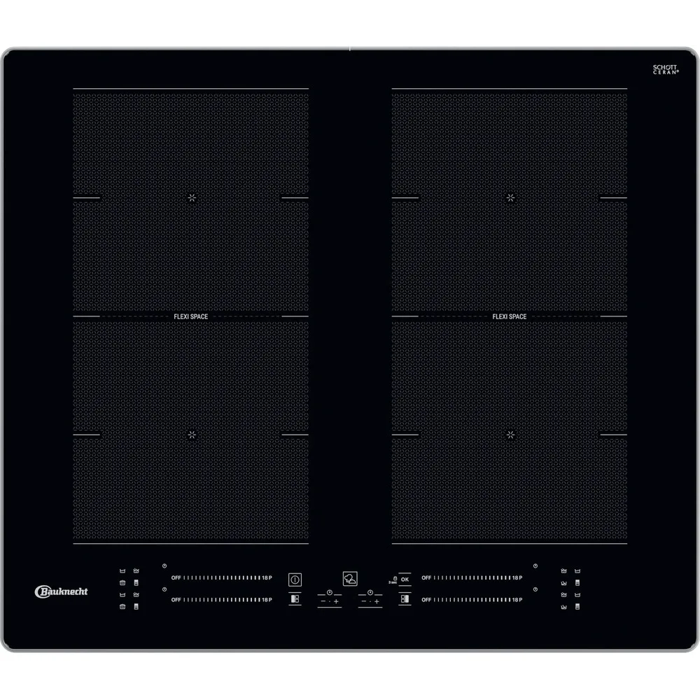 Bauknecht BS 2360F AL Einbau-Induktionskochfeld Schwarz Bauknecht BS 2360F AL Einbau-Induktionskochfeld Schwarz