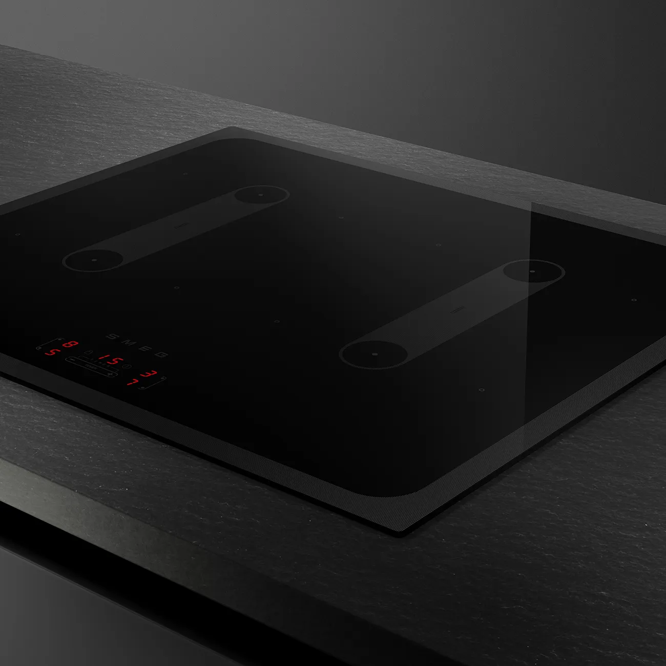 Smeg SI2B22641D Herdunabhängiges Induktionskochfeld Schwarz