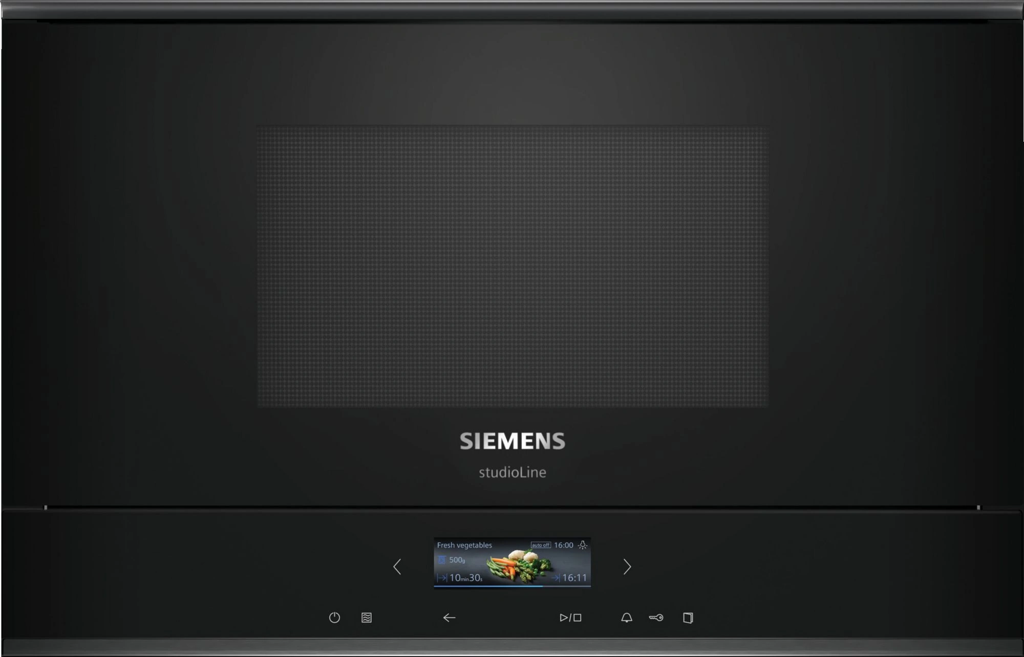 Siemens studioLine BF922L1B1 Einbau-Mikrowelle Schwarz