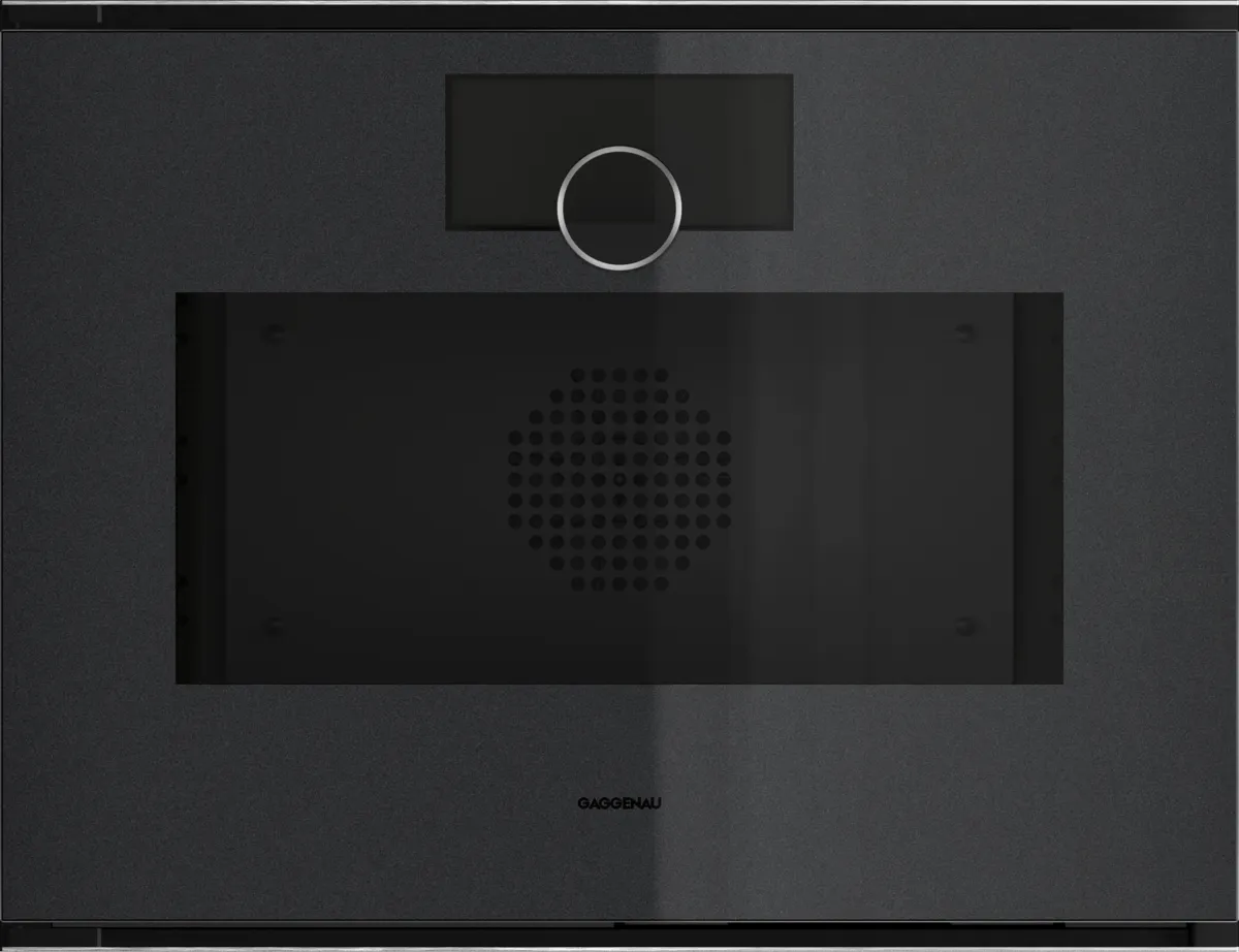 Gaggenau GS271100 Einbau-Kompaktdampfbackofen Onyx