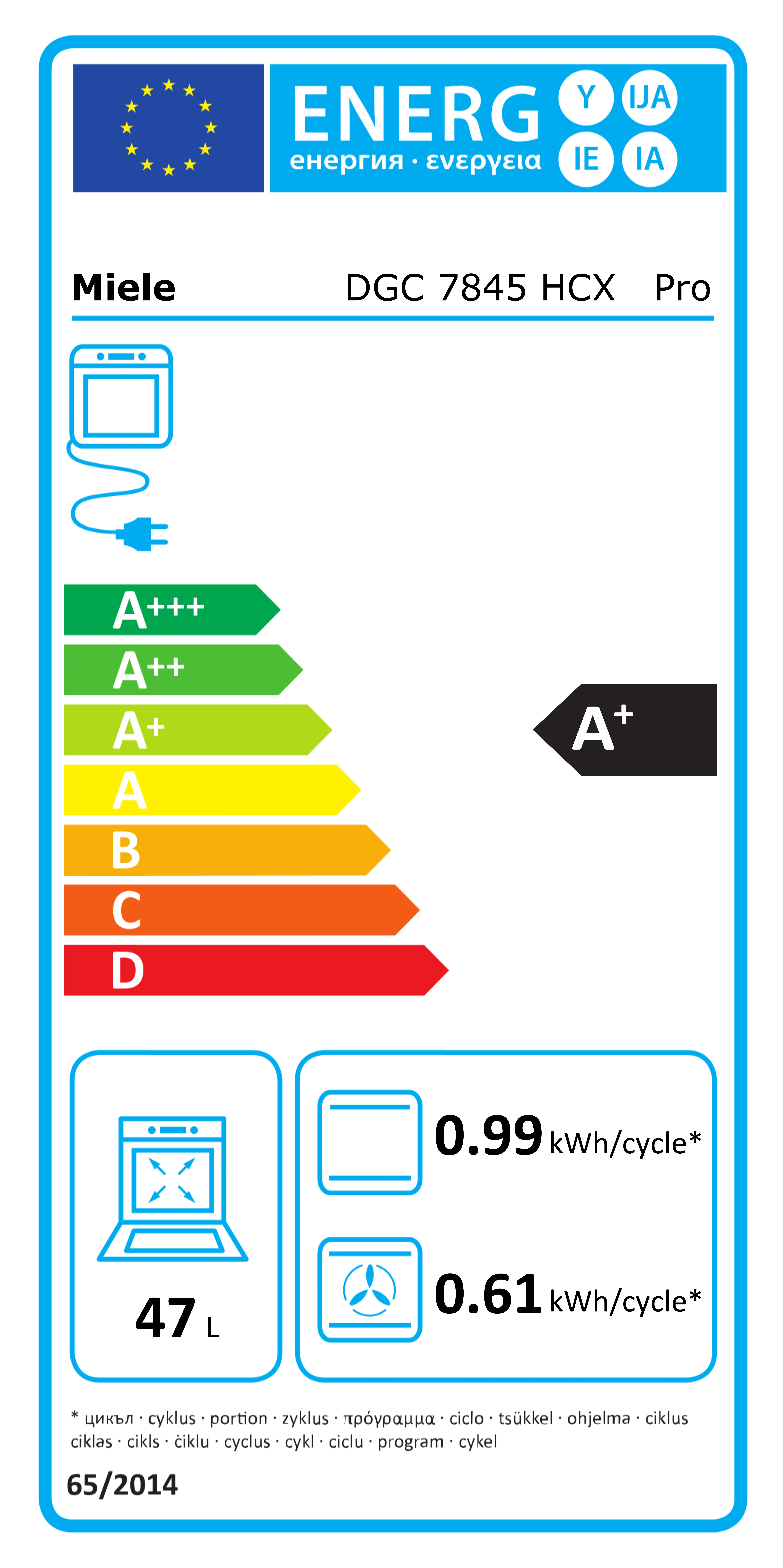 Energy Class A+ - mykitchens.product.energy.full_label_description