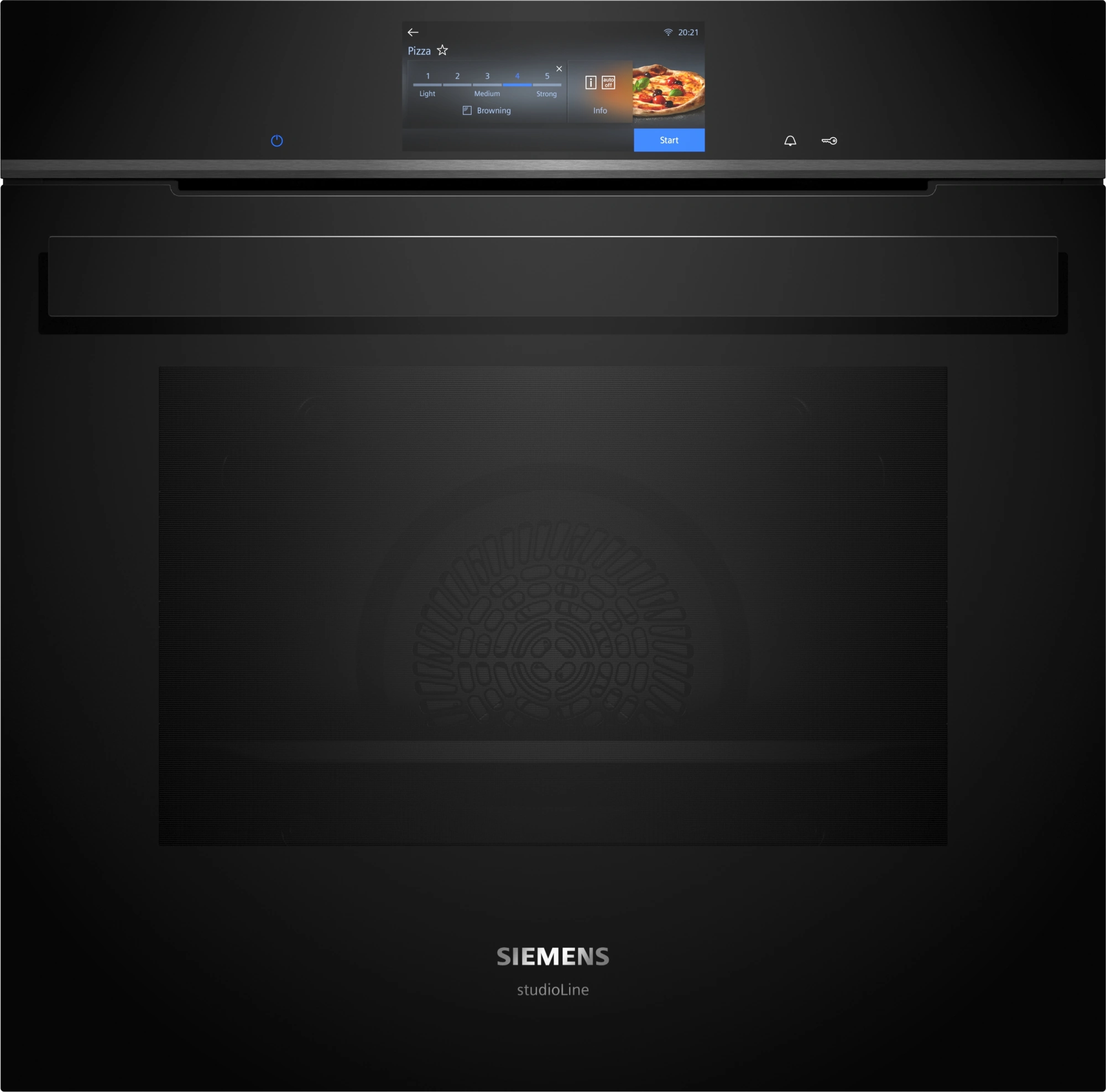 Siemens studioLine HS958GED1 Einbau-Dampfbackofen Schwarz