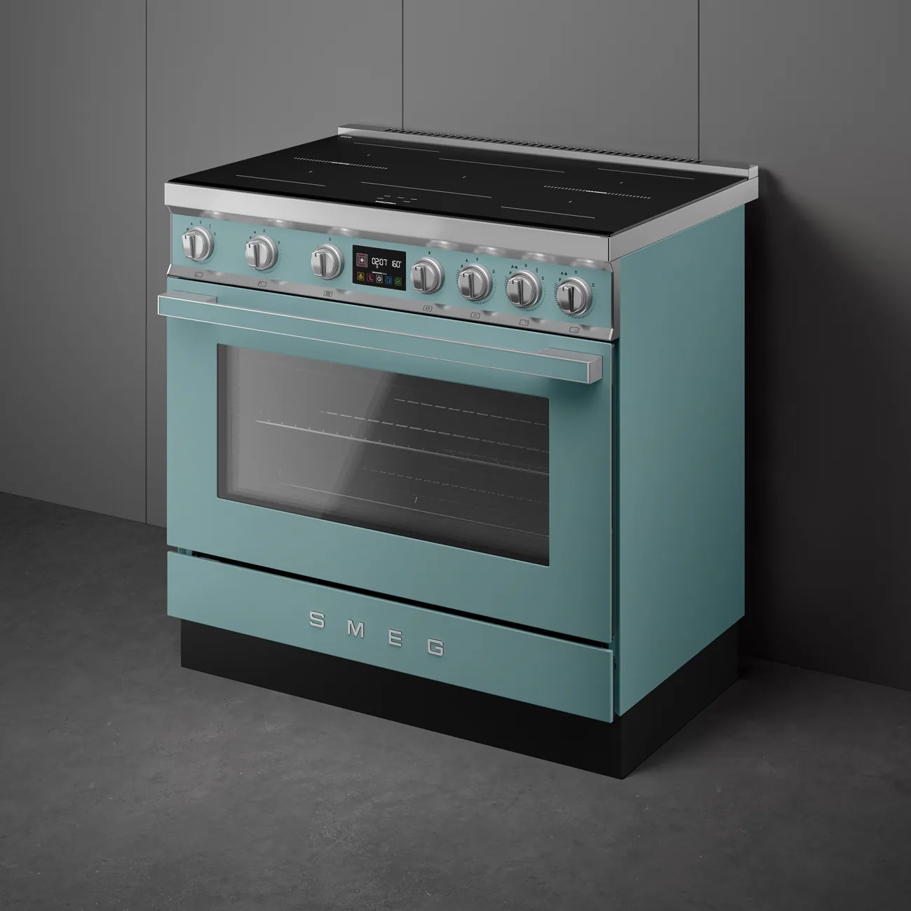 Smeg CPF90I1PEG2 Kochzentrum Emerald Green