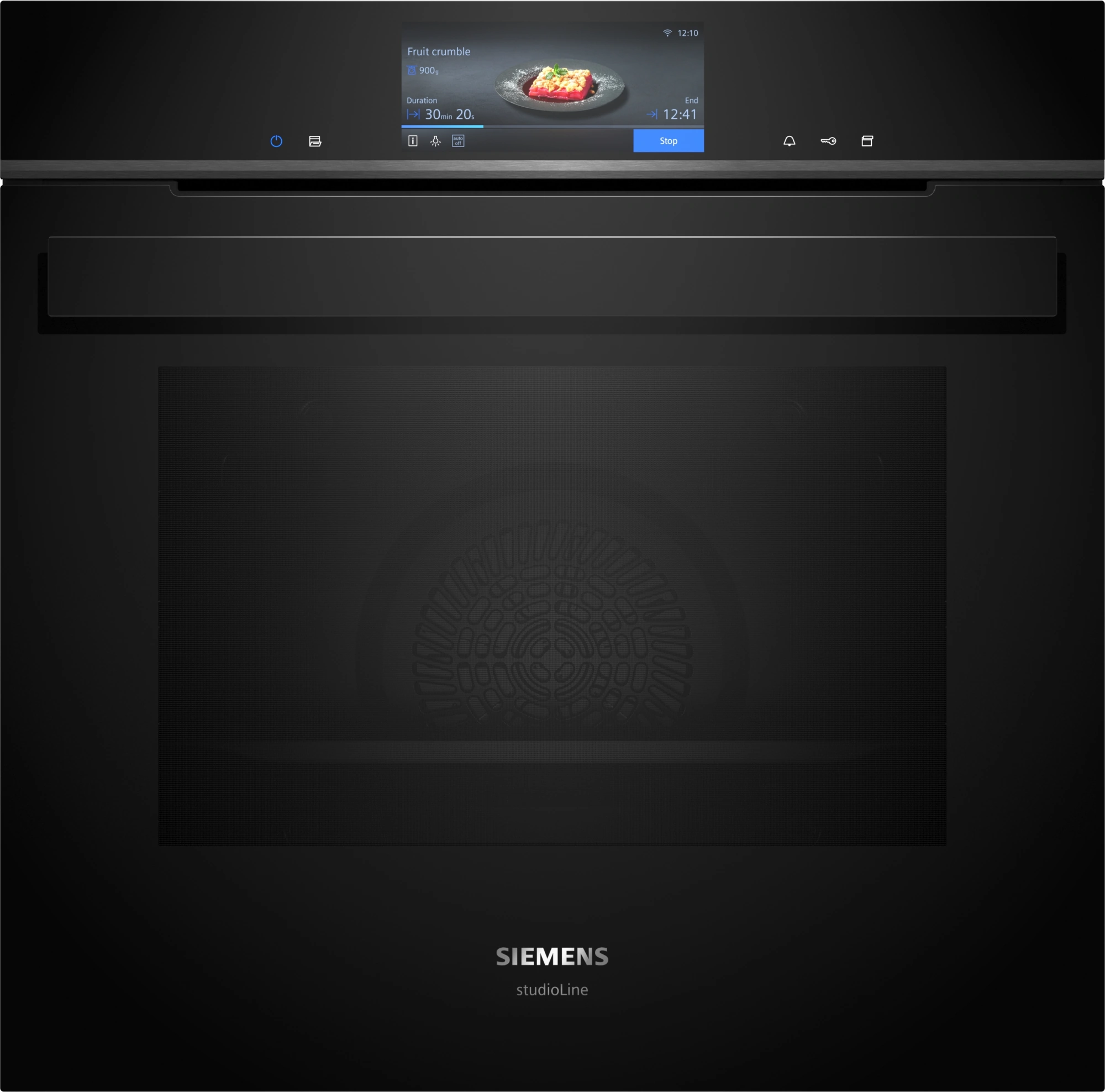 Siemens studioLine HS958KDB1 Einbau-Dampfbackofen Schwarz