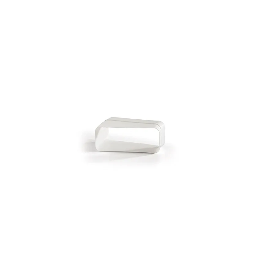 Novy 906418 Flachkanal Acryl Opal Weiß