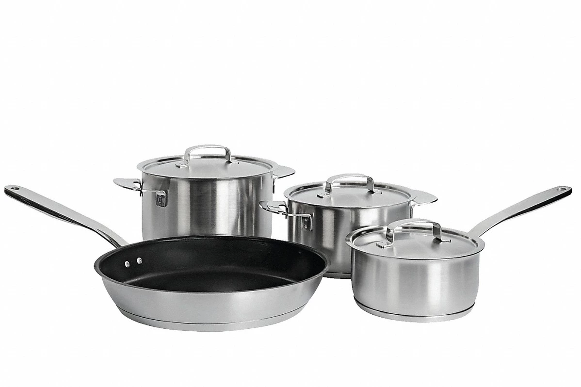 Miele KMTS 5704-2 All Steel Topf-Starterset Induktion