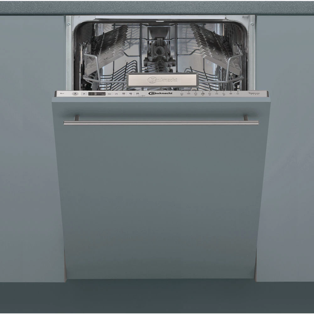 Bauknecht BSIO 3T223 PE X Vollintegrierter Geschirrspüler Edelstahl