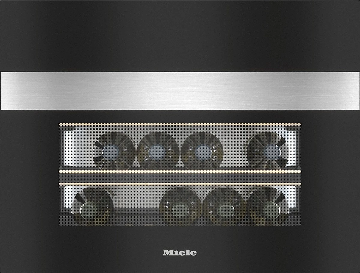 Miele KWT 7112 IG Einbau-Weinklimaschrank Edelstahl CleanSteel
