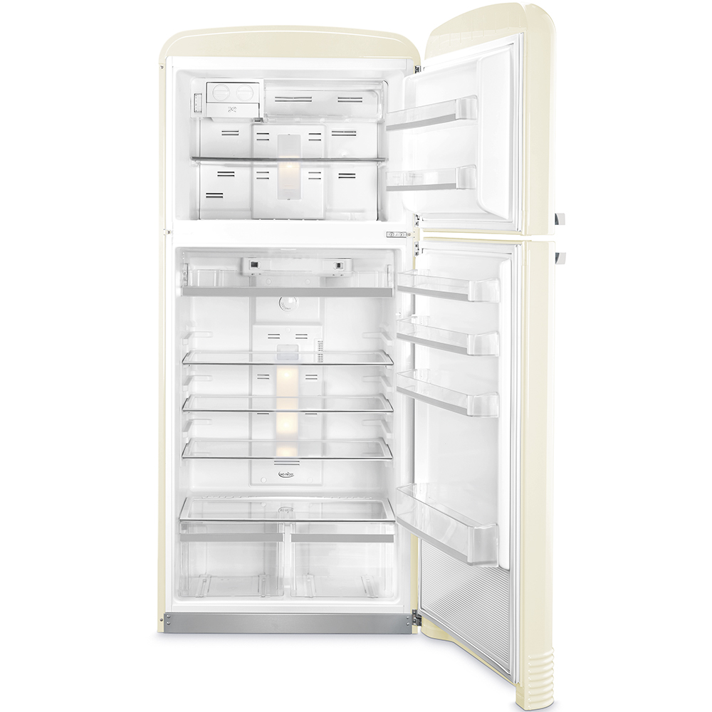 Smeg FAB50RCR5 Stand-Kühlschrank Creme