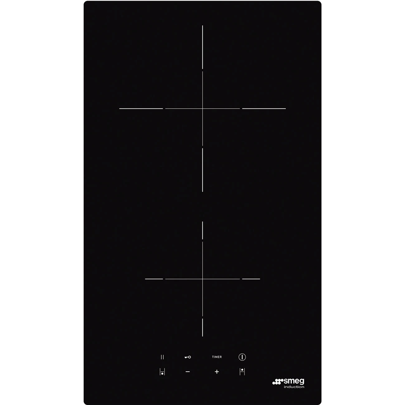 Smeg SI2321D Einbau-Induktionskochfeld Schwarz Smeg SI2321D Einbau-Induktionskochfeld Schwarz