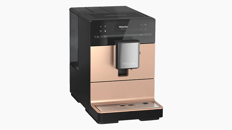 miele espresso kaffeemaschine in rose schwarz