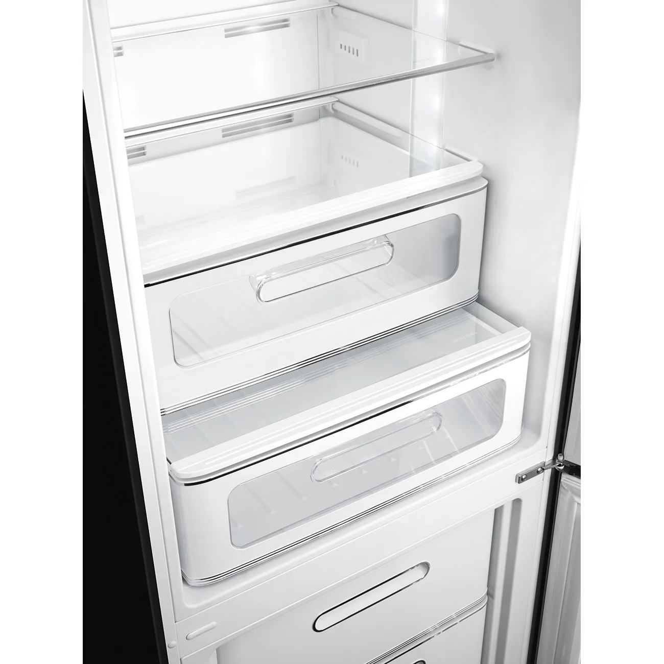 Smeg FAB32RBLM6 Stand-Kühl-Gefrierkombination Schwarz