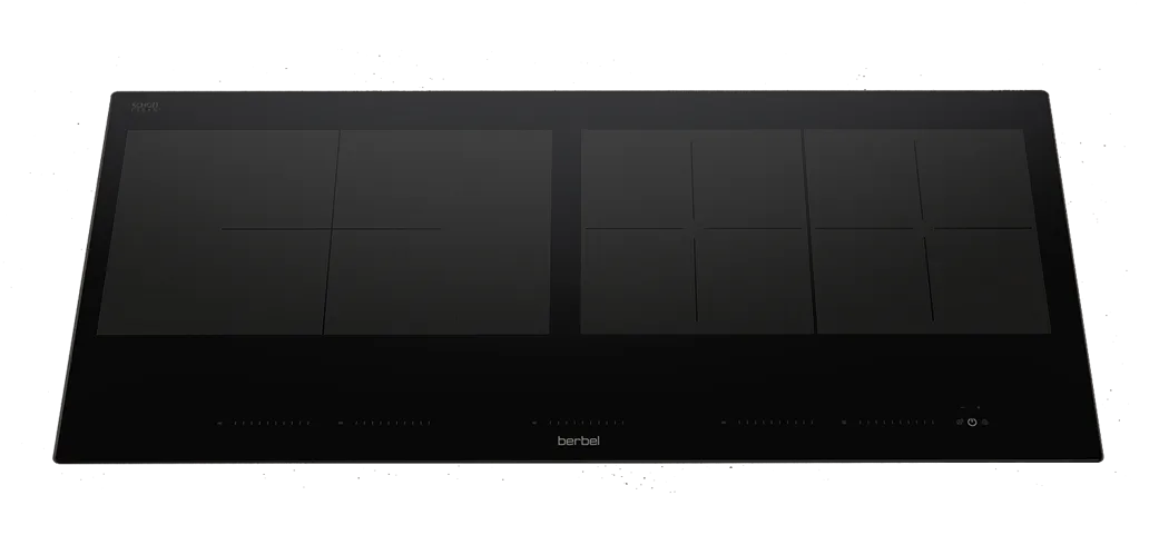 berbel BKF 90 iPP Panoramakochfeld Schwarz