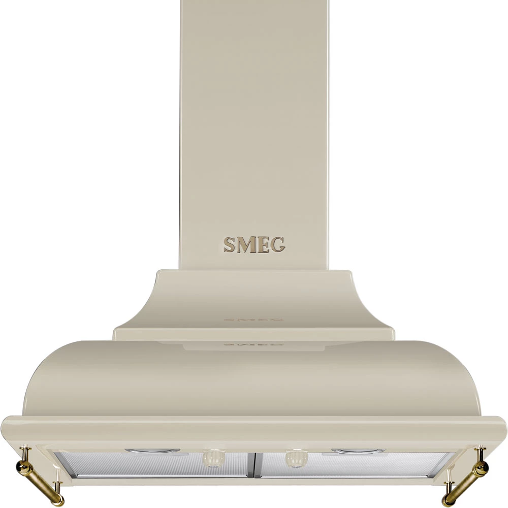 Smeg KC16POE Wand-Dunstabzugshaube Creme