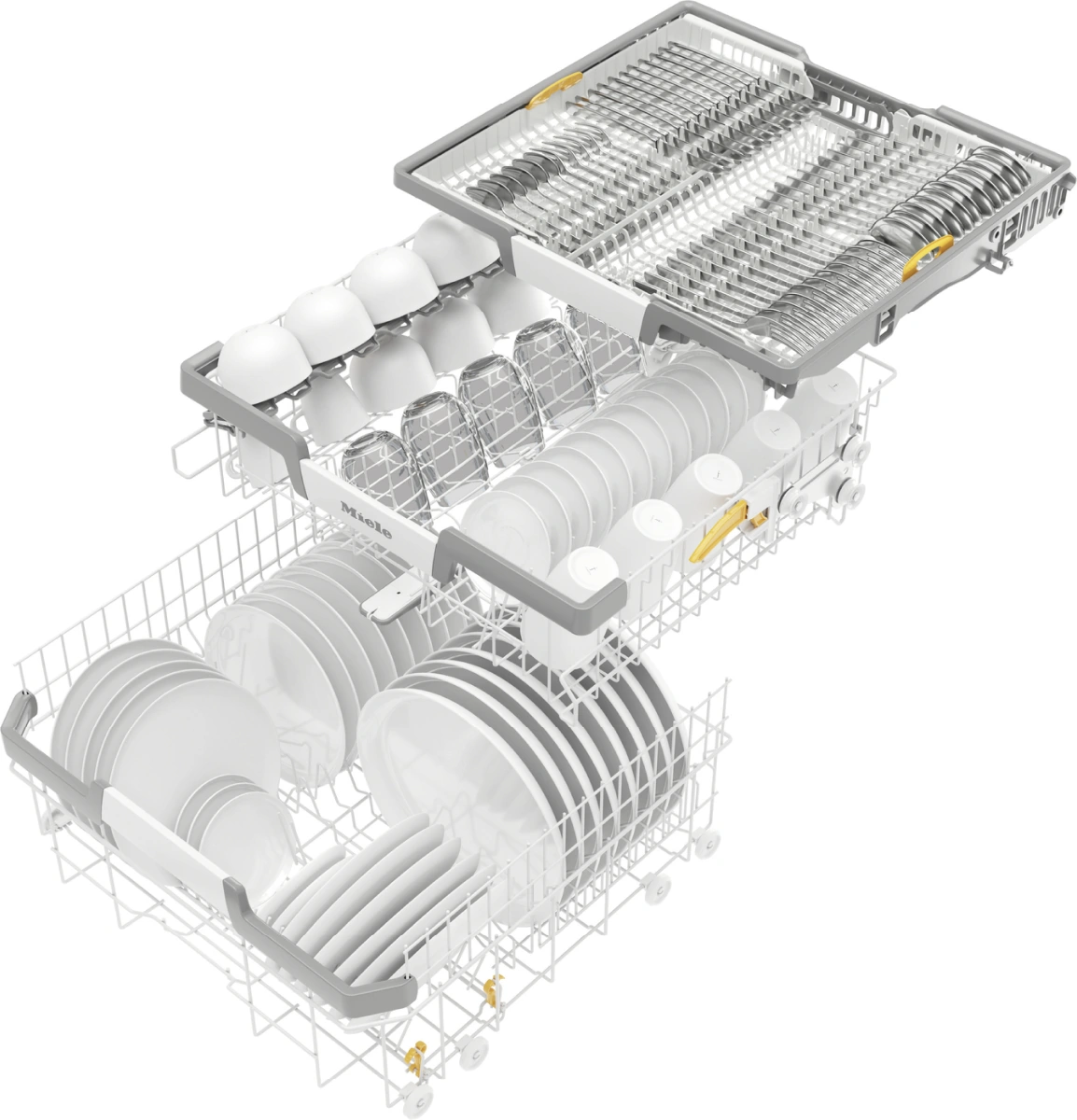 Miele G 7280 SCVi Vollintegrierter Geschirrspüler Edelstahl