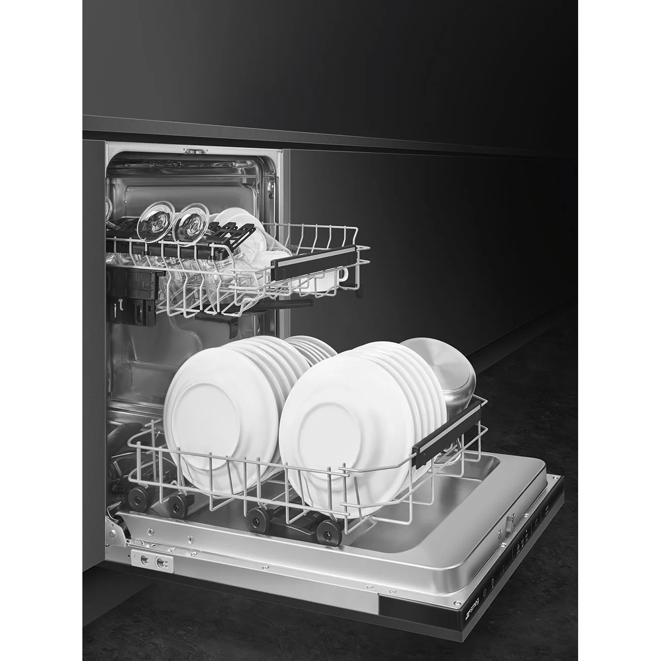 Smeg ST4522DIN Vollintegrierter Geschirrspüler