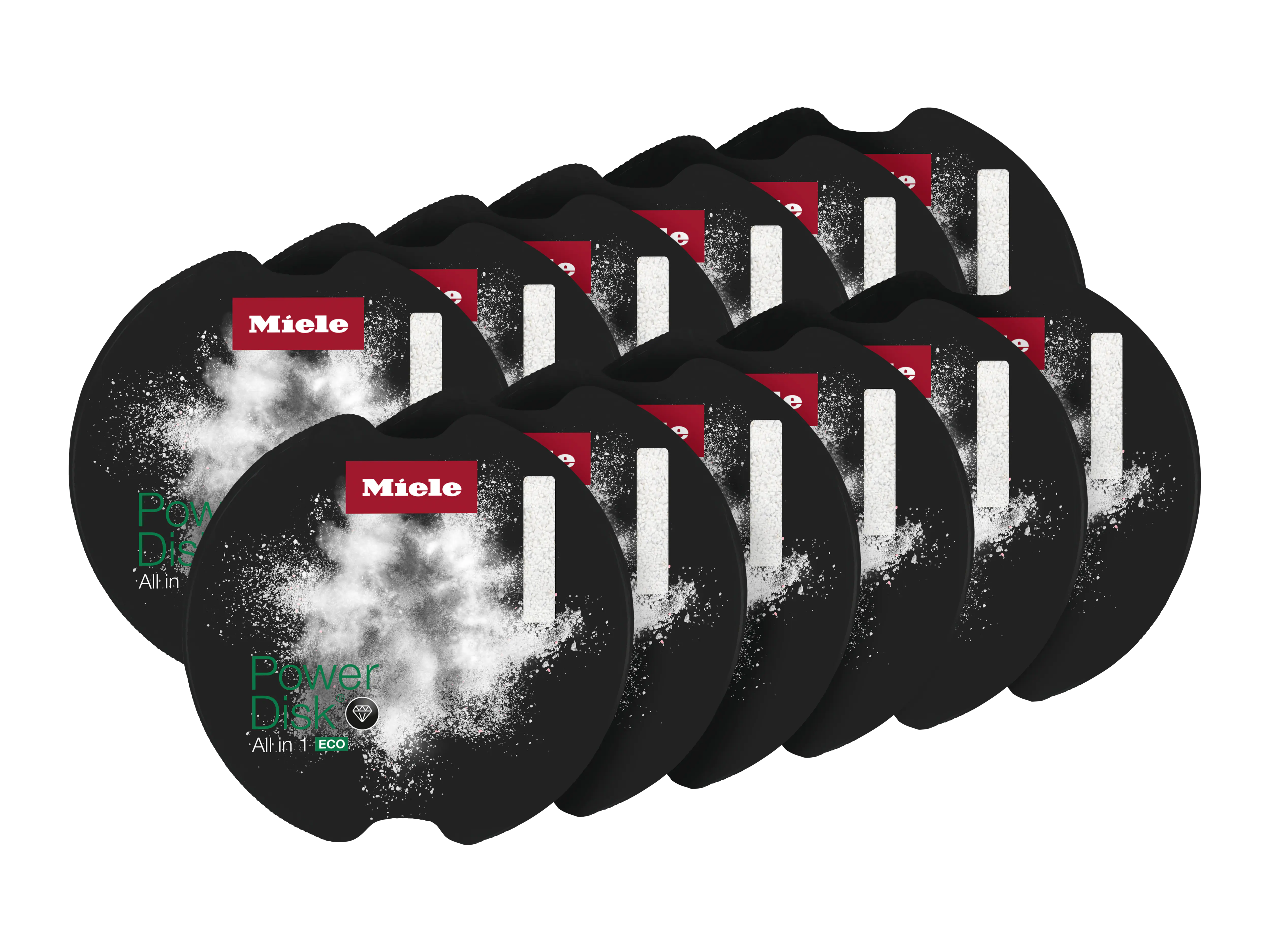 Miele GS SETD12 E PowerDisk All in 1 ECO, Vorratsset 12 Stück